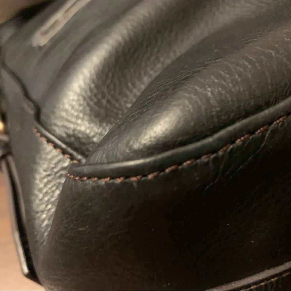 Dooney & Bourke Black Leather Crossbody Bag - Picture 8 of 13